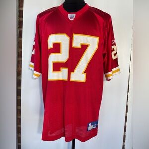 Vintage Reebok Kansas City Chiefs Larry Johnson #27 Jersey Size XL